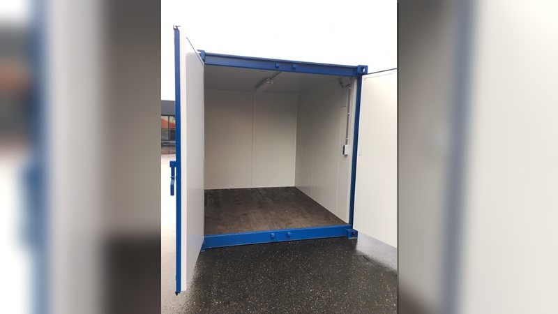 Geïsoleerde container voor klimaatbestendig opslag